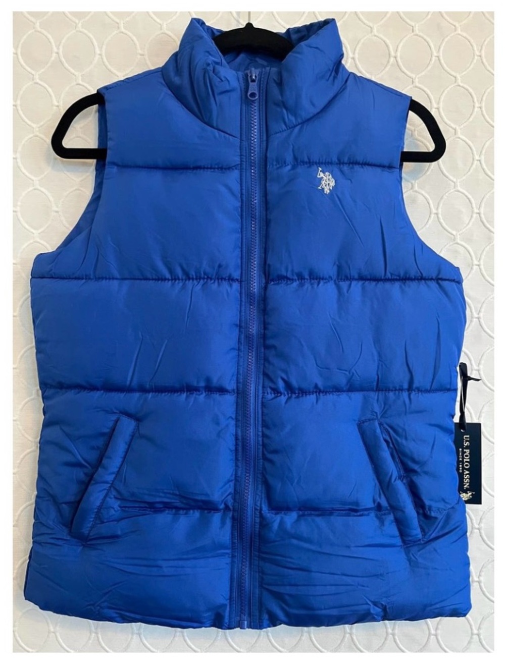 U.S. Polo Puffer Vest Size Medium NWT